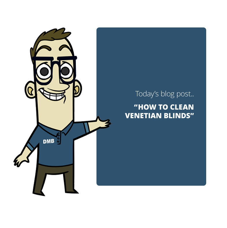 How To Clean Venetian Blinds Featured Image